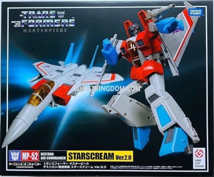 Takara Masterpiece MP 52 Starscream 2.0 Box Images  (1 of 3)